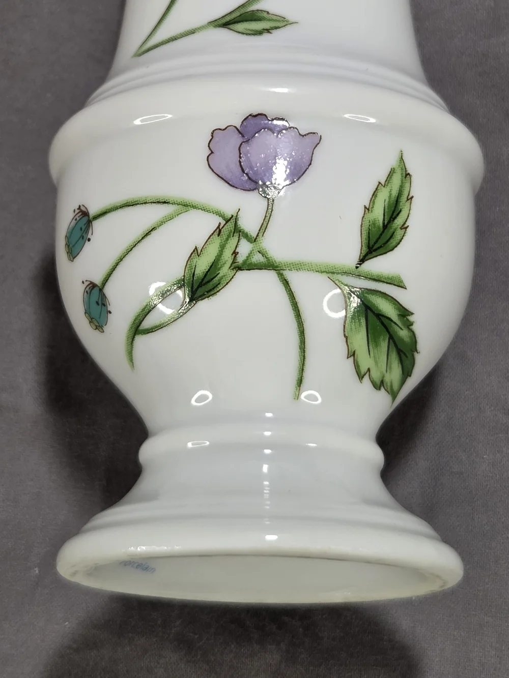 Vintage House of Prill Porcelain Sugar Shifter / Spice Dredger Floral Poppy